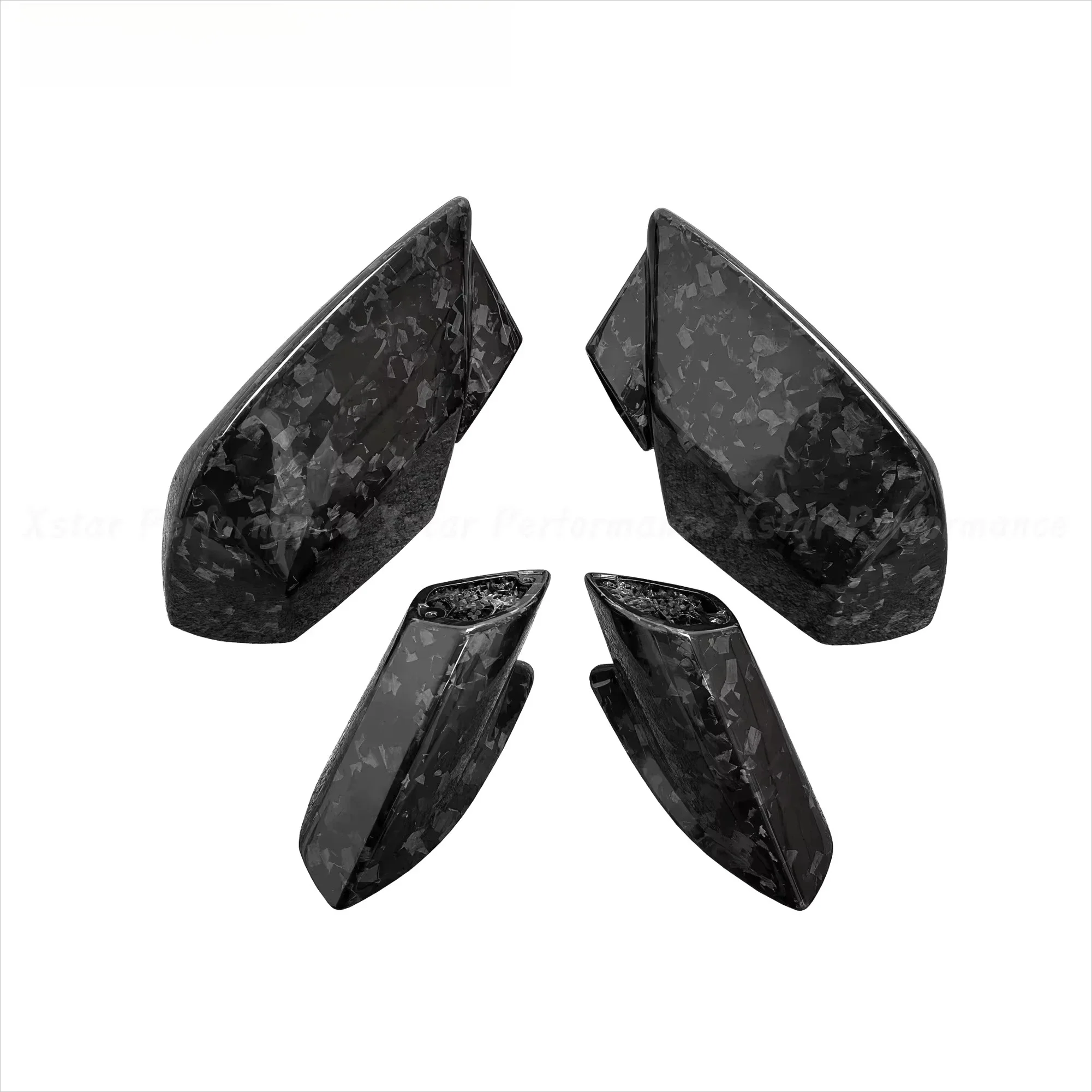 Oem Style Dry Forged Carbon Fiber Side Mirror (Replacement) for Lamborghini Huracan LP580 LP610