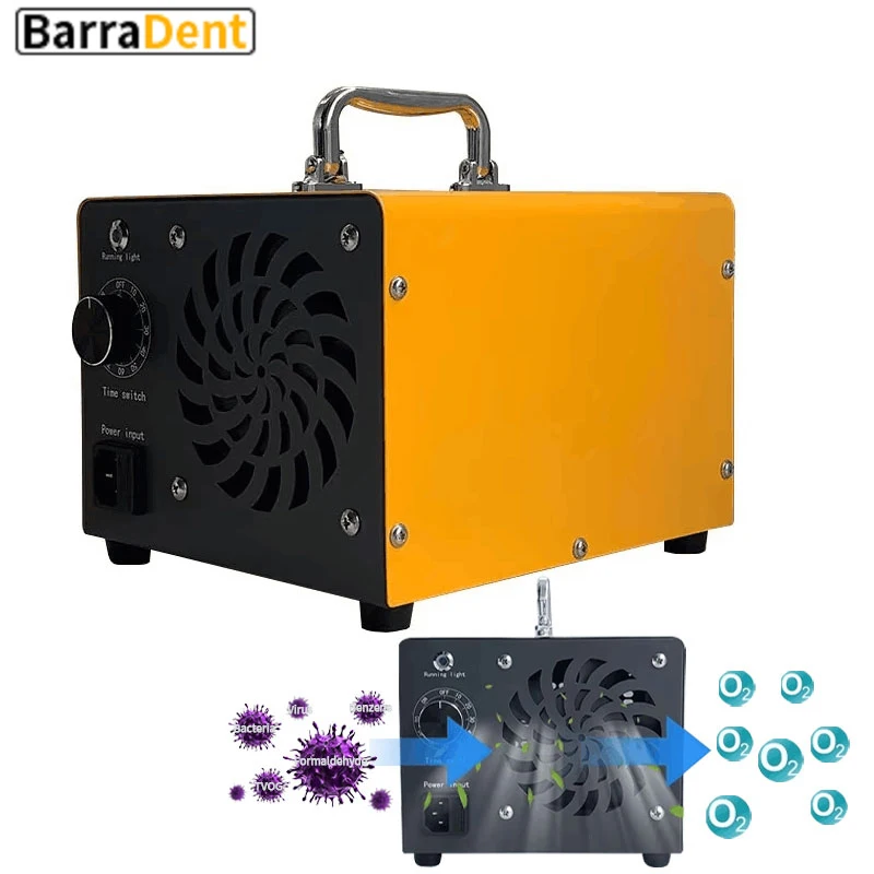 Máquina de ozônio portátil gerador purificador de filtro de ar para casa carro comercial formaldeído ferramenta de esterilização purificador de ar