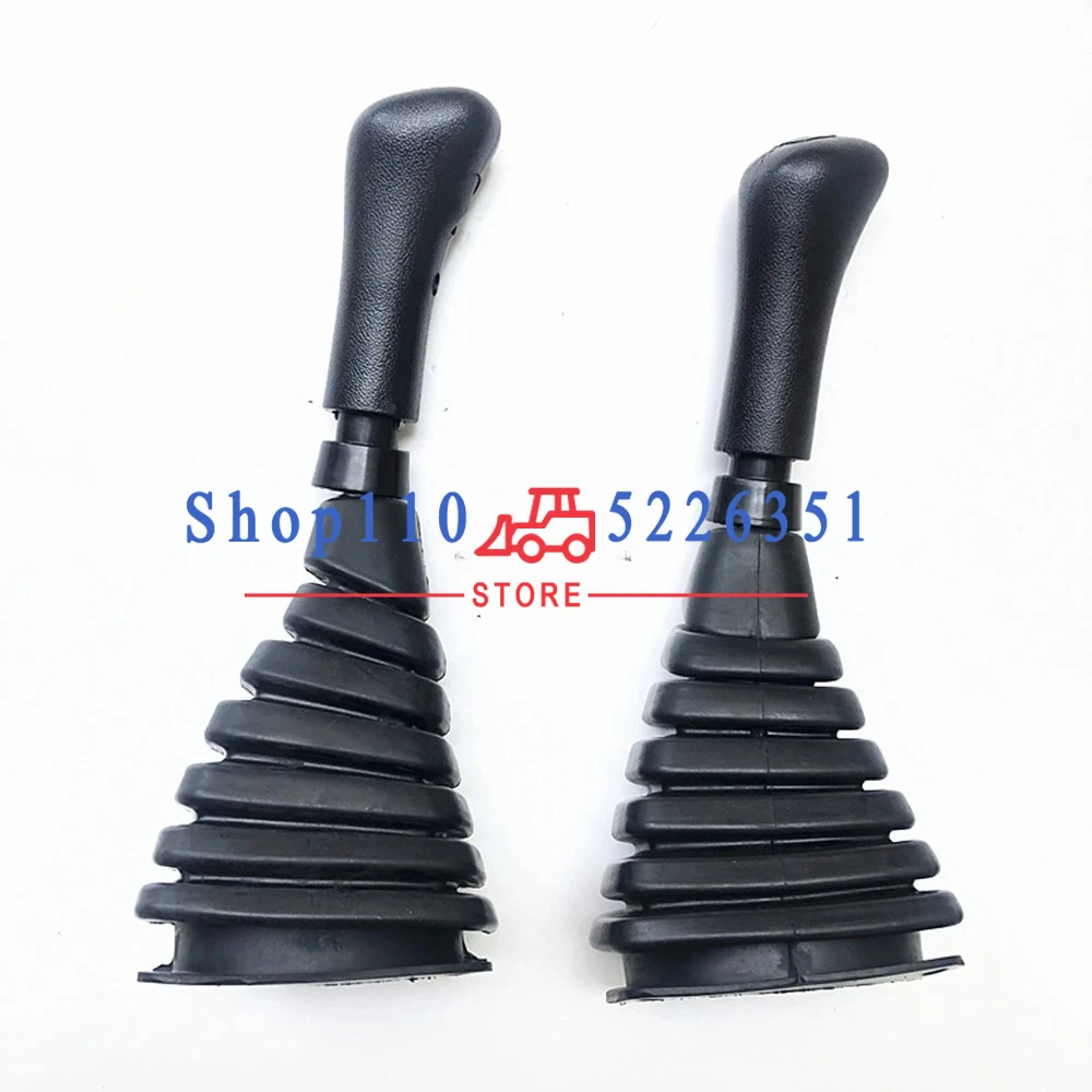 Rubber Joystick Handle Glue Dust Proof Cap Excavator Operating Lever Grip Excavator Parts For R60 R80 R150 R210 R215 R225-7