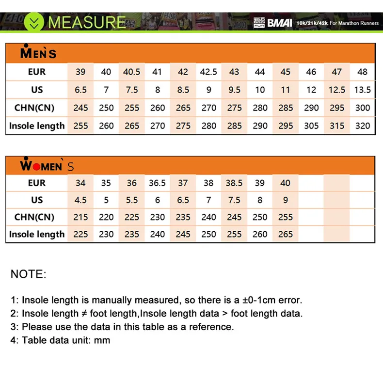 BMAI 10km Running Shoes Professional Gym Jogging Sneakers for Men Lace-up Trainers Casual Men's Sports Breathable Man Sneaker