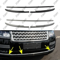 3x Car Front Bumper Lower Insert Decoration Trim For Land Rover Range Rover/Vogue 2013 2014 2015 2016 2017 LR038735 LR057638