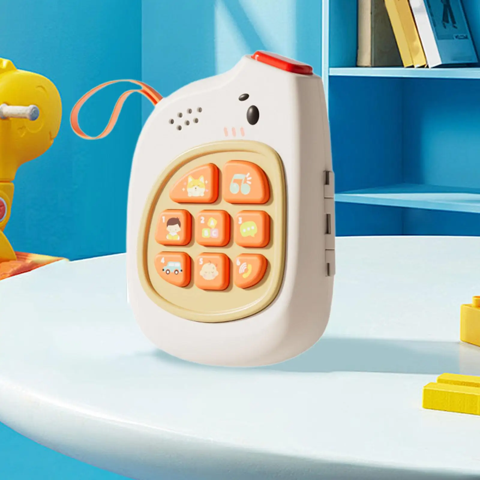 

Имитация музыкального телефона, детская игрушка для ролевого телефона, различные музыкальные звуки, игра-головоломка для малышей, детская игрушка для малышей