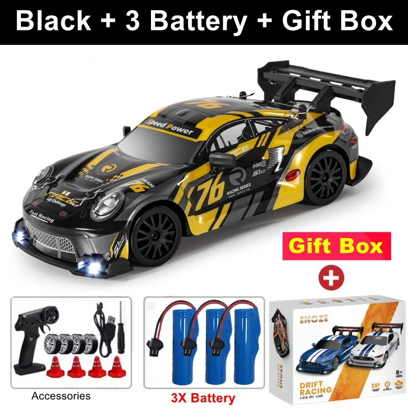 4WD RC Drift Auto Afstandsbediening GTRPRO AE86PRO Model 4x4 Racing RTR Radio Truck Voertuig Speelgoed Cadeau voor Jongen Meisje Kinderen Kid Volwassen
