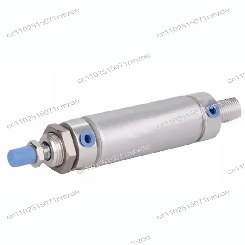 Cylinder 20 25 32 40X50X100X200-S-CA-U Flat tail cushioned aluminum alloy mini cylinder