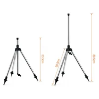 360° Rotary Automatic Sprinkler Telescopic Tripod Sprayer Garden Lawn Watering Irrigation Creative New Design 2