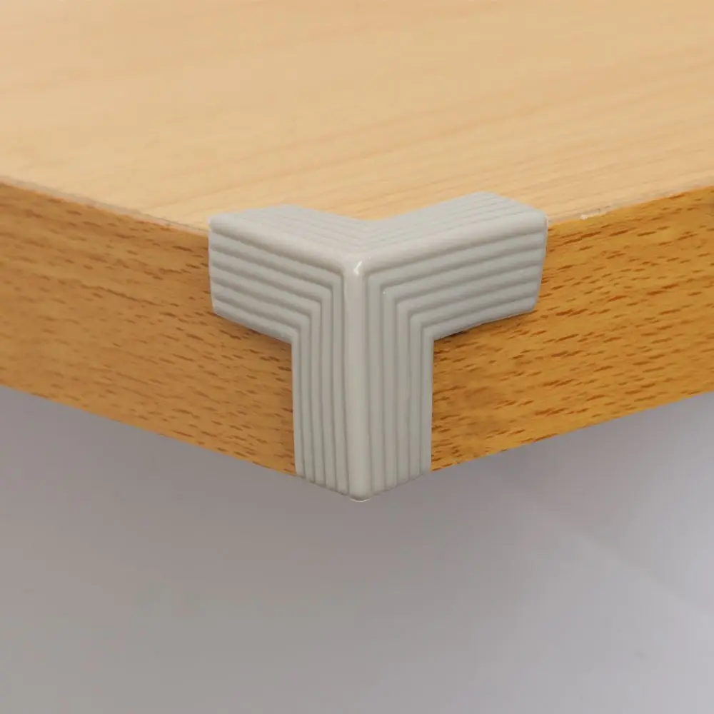 4PCS Soft Safety Desk Corner Guards Anticollision Strip Edge Protection Table Corner Protector