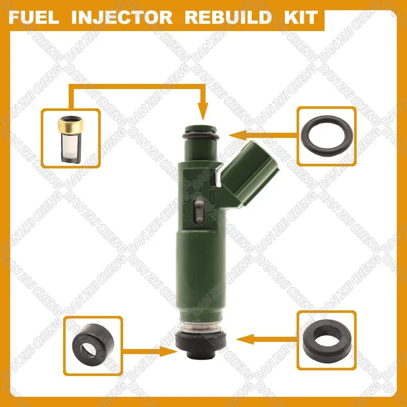 

Fuel Injectors Seals O-Ring Repair Filters for Toyota Chevy Prizm Matrix Corolla 1.8L 23250-22040 23209-22040