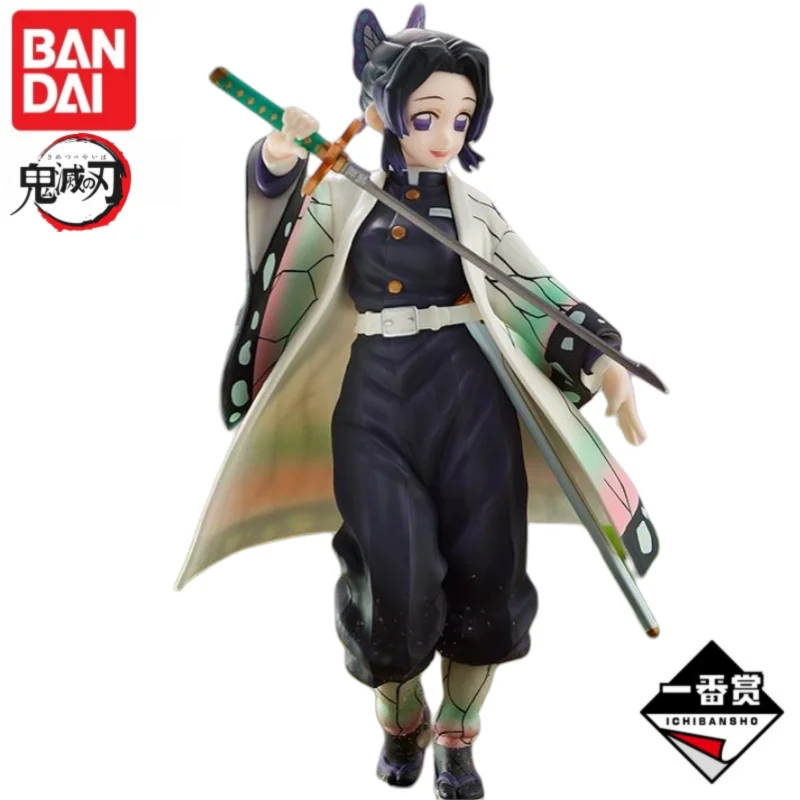 

В наличии оригинальный Bandai Banpresto Ichiban Kuji Kimetsu No Yaiba Kochou Shinobu аниме персонажи модель игрушки фигурка гараж