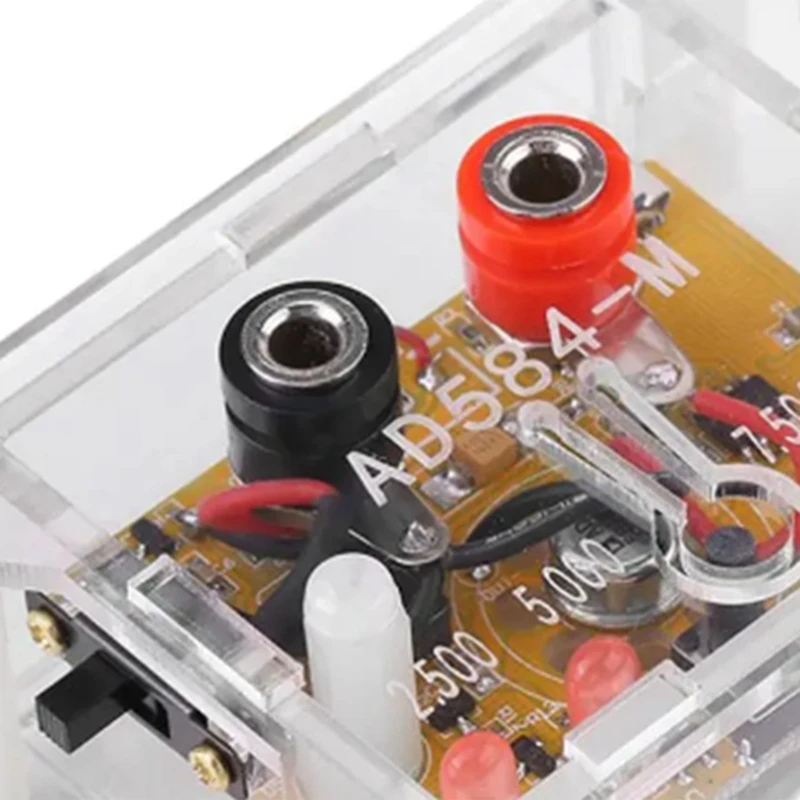 Modulo di riferimento ad alta precisione AD584KH con alloggiamento trasparente modulo di riferimento di tensione a 4 canali 2.5V/7.5V/5V/10V durevole