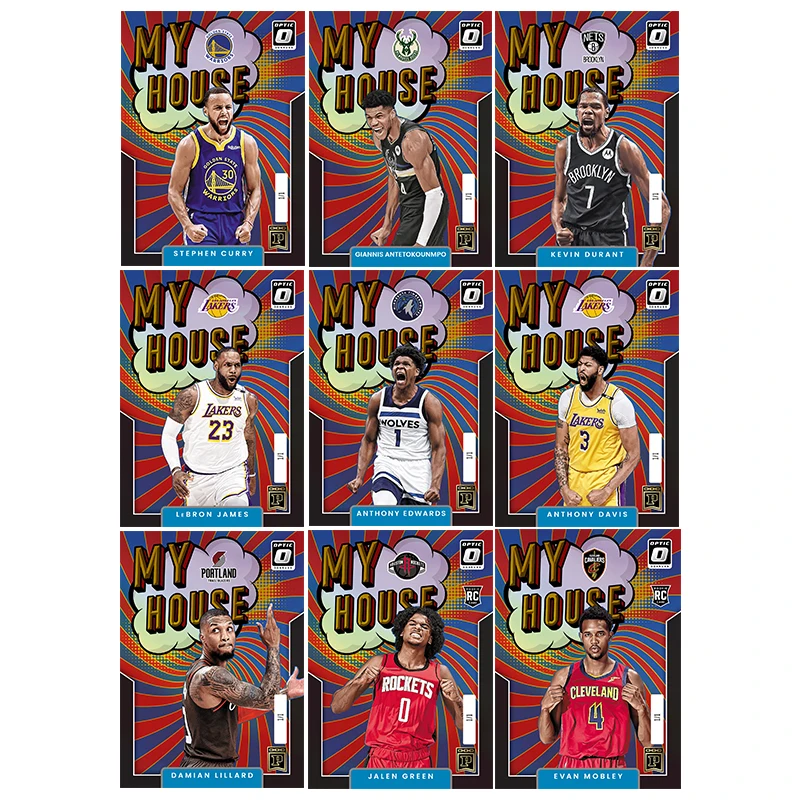 

Panini Basketball Star Card Diy Домашняя Карри Яннис Antetokounmpo Jalen Green Evan Mobley Lillard Коллекционная карта Игрушки Подарок