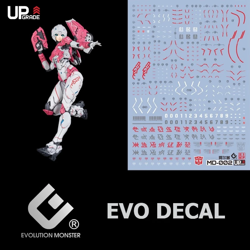 

EVO MD-002 High Definition Fluorescent Water Slide Decals M66336 Aicy Model DIY Building Hobby Upgrade Parts