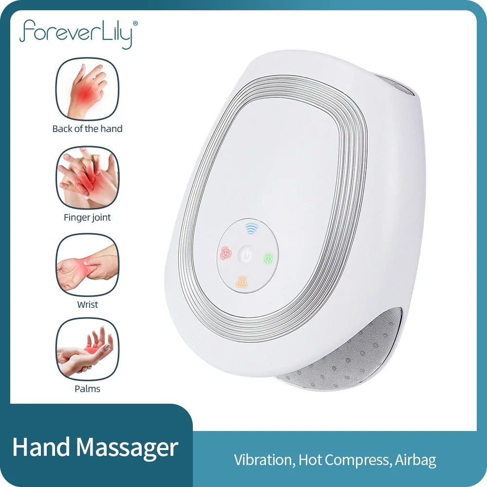 

Electric Hand Massager Airbag Deep Kneading Palm Finger Massage Machine Vibration Convex Point Massage