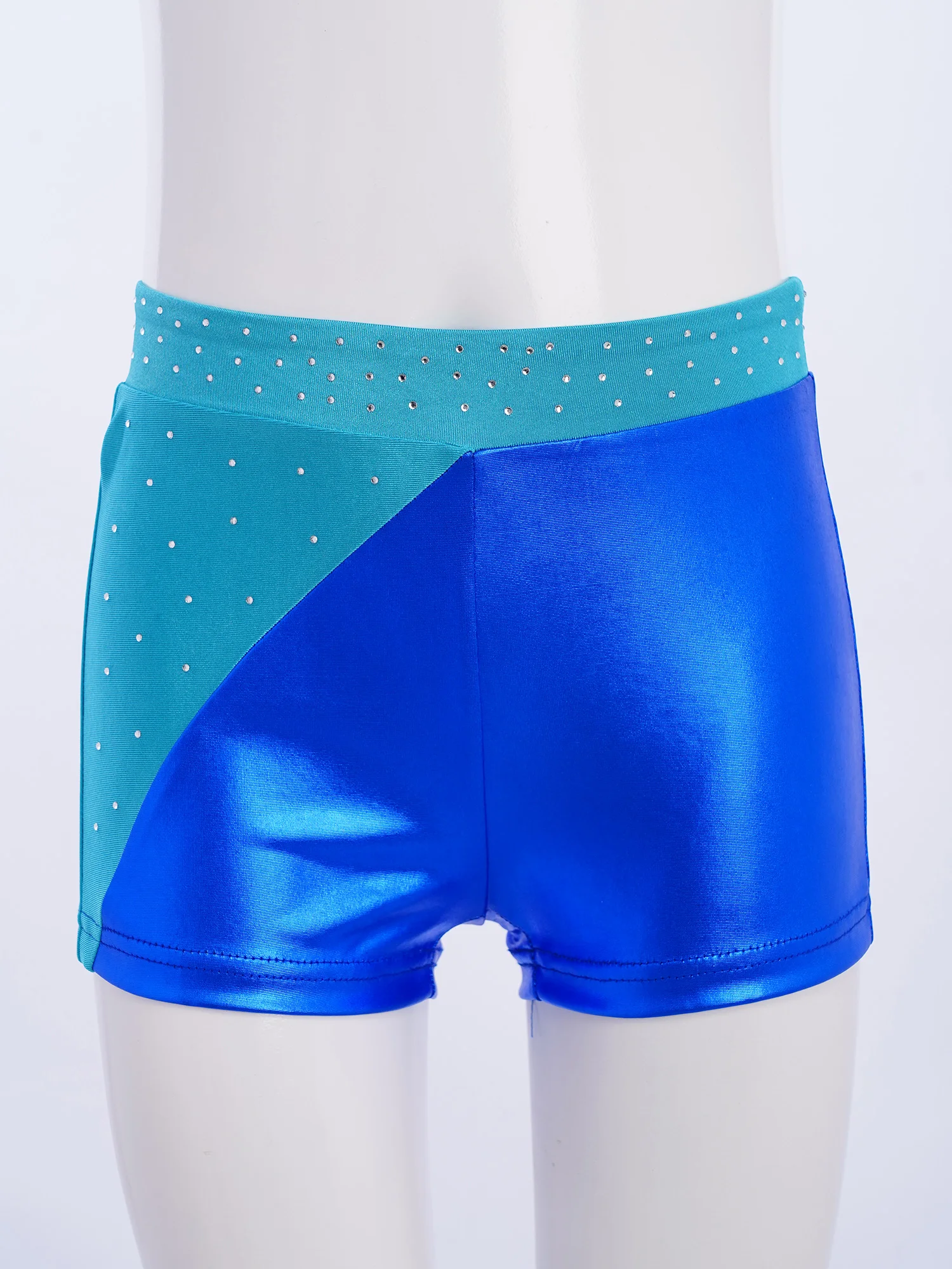 طفل فتاة بسط الباليه الرقص السراويل لامعة الراين المعدنية السراويل للجمباز الشكل التزلج الرقص ممارسة الأداء #4