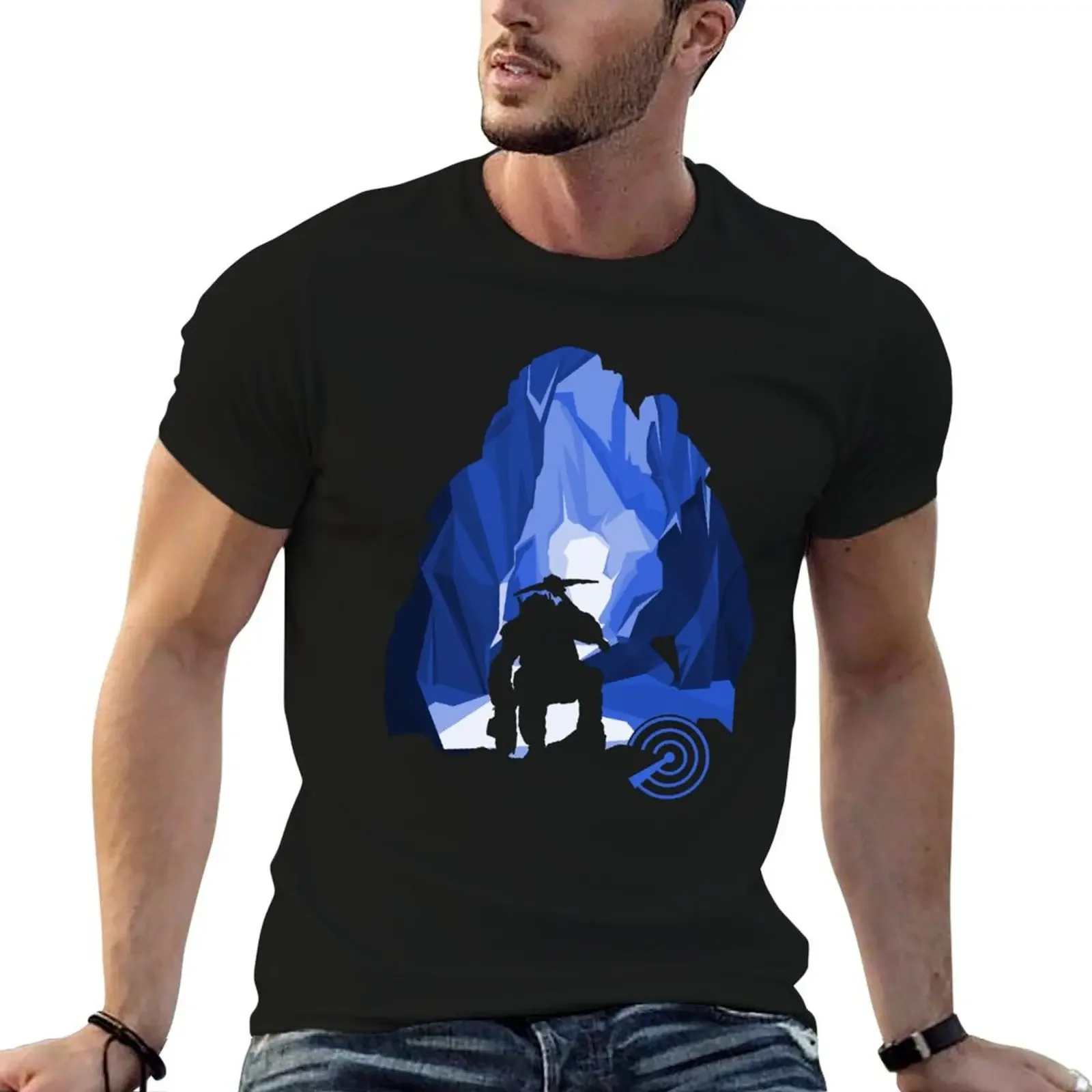 Deep Rock - Scout *Negative Illusion* T-Shirt man t shirt anime stuff anime figures sublime t shirts men