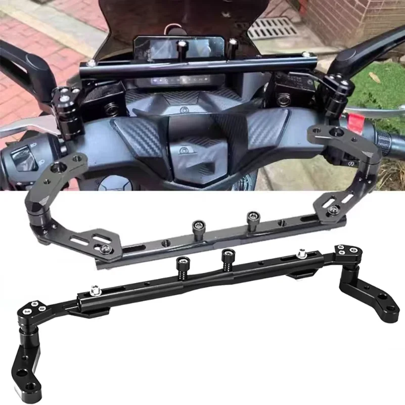 Universal Multi-Angle Adjustable Motorcycle Cross Balance Bar, Multi-Purpose Modified Extension Mount Bracket