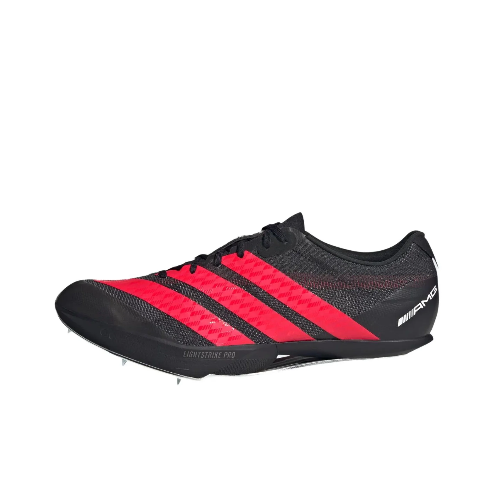 

Adidas x AMG ADIZERO PRIME SP 4 Breathable Functionality Black Red Track And Field Shoes Unisex KH8838