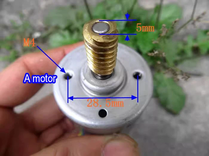 DC20V 10000rpm Double ball bearing high-power 3-phase 8-wire internal rotor brushless motor