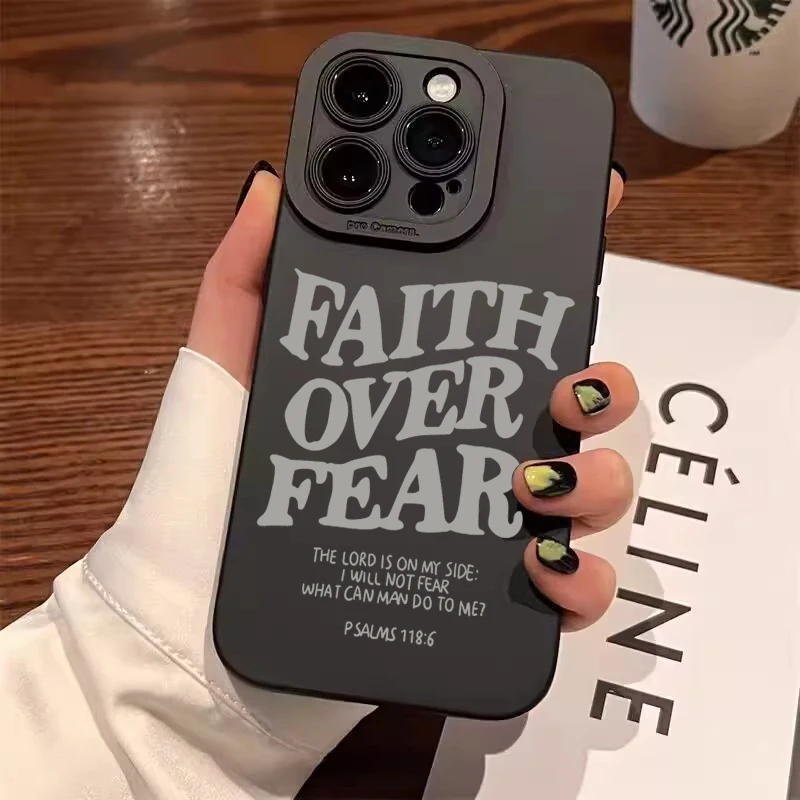 

Pop Fashion Black Letter Soft Silicone Phone Case For IPhone 16 15 14 11 13 12 Pro 7 8 Plus X XS XR SE2 Simple Lens Protected Co