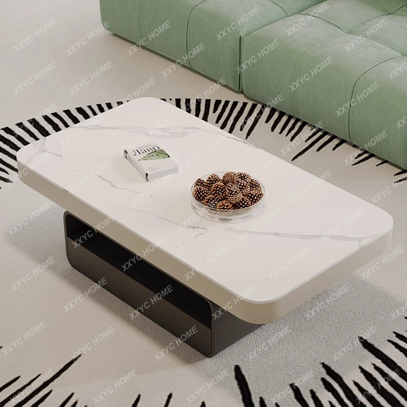 

D Decoration Round Side Table Modern Storage Vintage Living Room Coffee Table Standing Aesthetic Meubles Unique Furniture