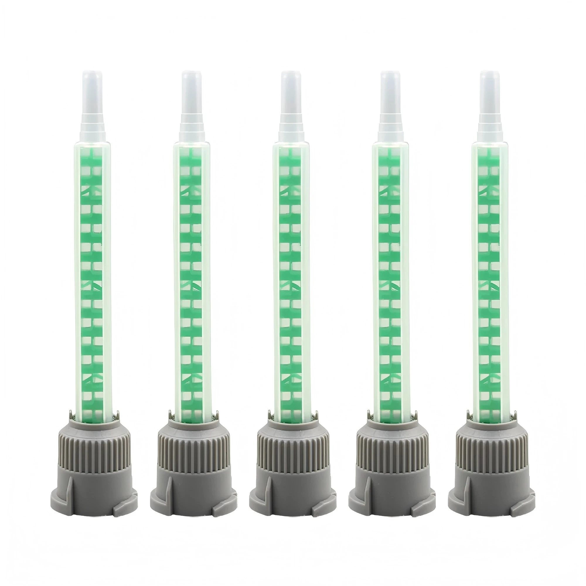 

20pcs/50pcs Epoxy Adhesive Mixing Nozzle Static Mixing Nozzle Mb6-16 Mixing Tube (1:1Ratio) for AB Glue Gun Liquid Mixer