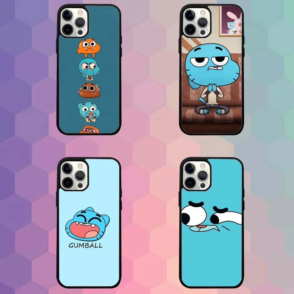 

A-Amazings Worlds of G-Gumballs Phone Case For iPhone 16e,16,15,14,13,12,11,Plus,Pro,Max,Mini Magsafe Magnetic Wireless Charging