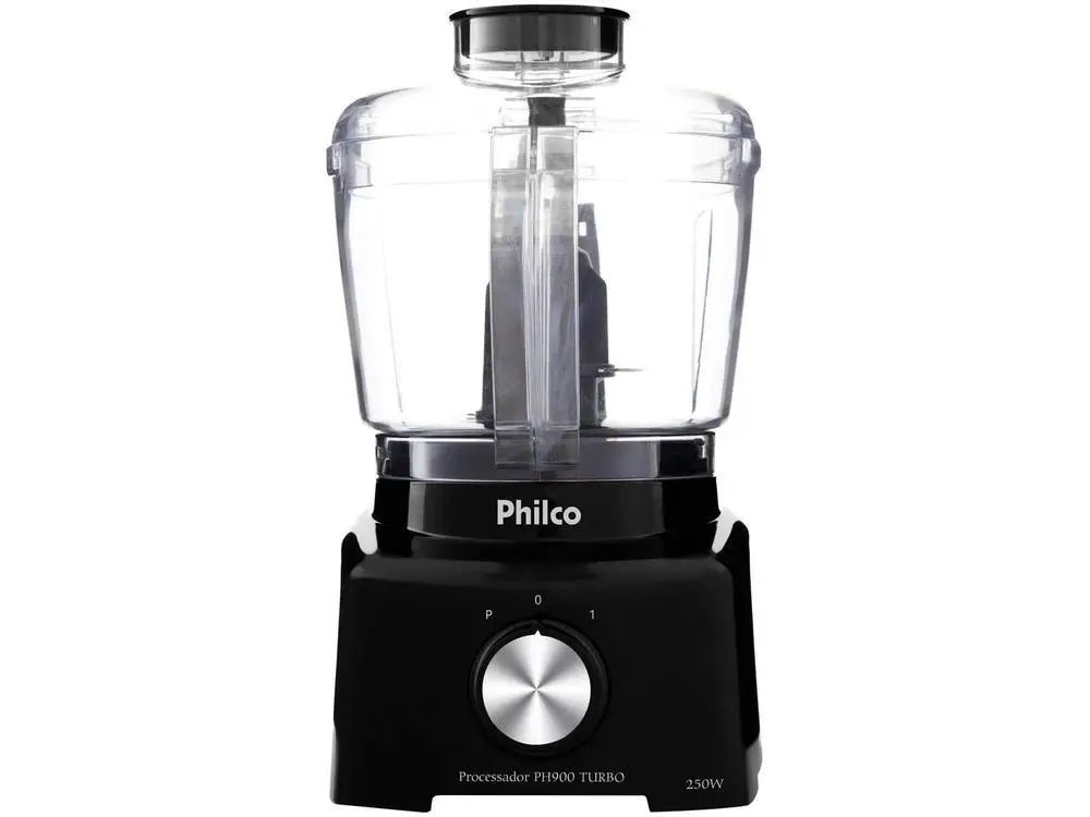 Philco Mini Food Processor 300W Black PH900 Turbo 3 in 1 - 220V