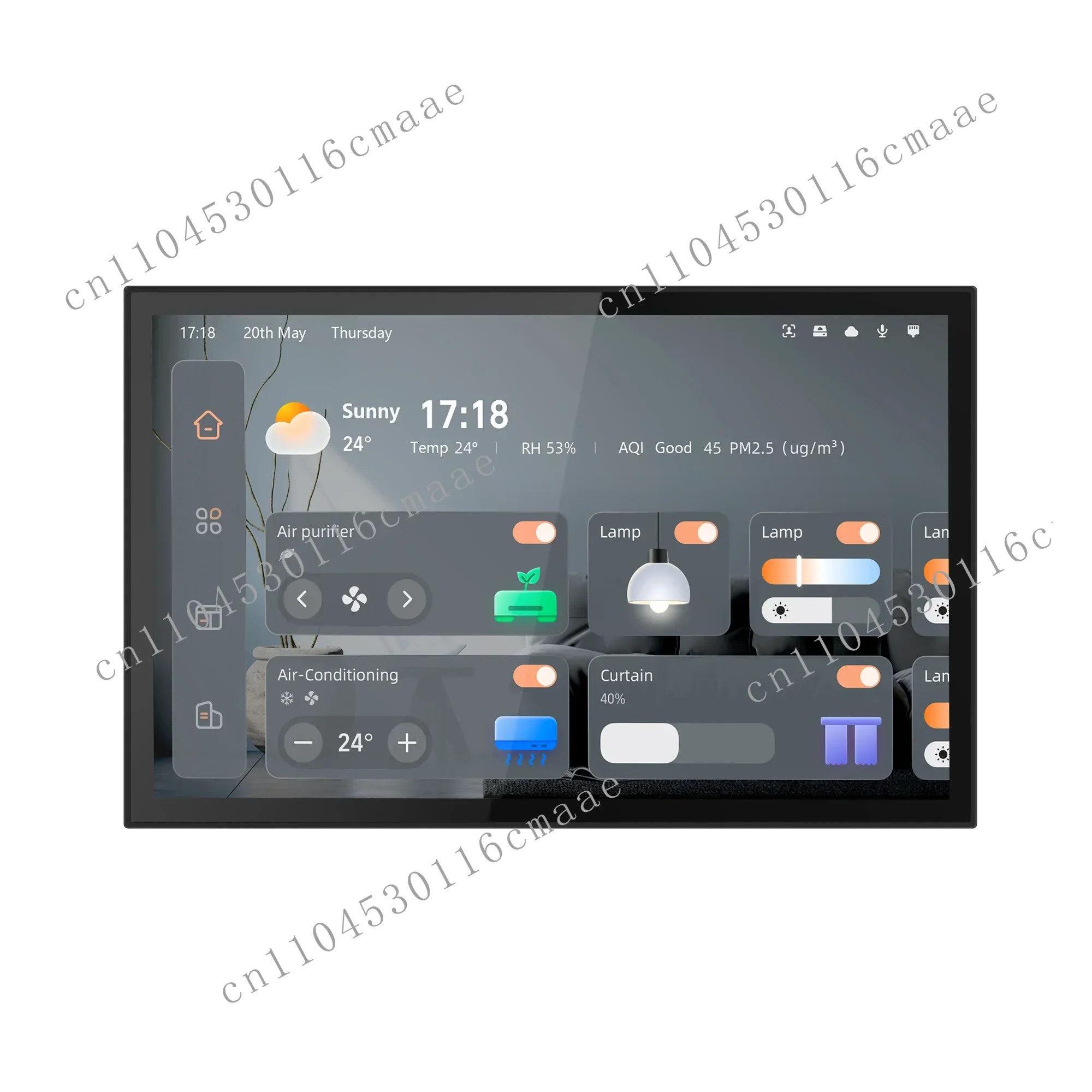 Brand New 10 Inch Intelligent Control Panel, Full House Control, with Intercom System, Door Telephone Support