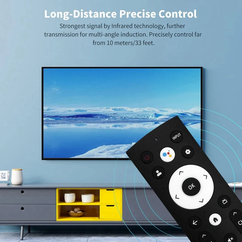 جهاز تحكم عن بعد بلاستيكي أسود لتلفزيون Hisense الذكي ، بديل ، ERF3S90H ، 50A6H ، 50A65H ، 43A6H ، 43A65H ، 1
