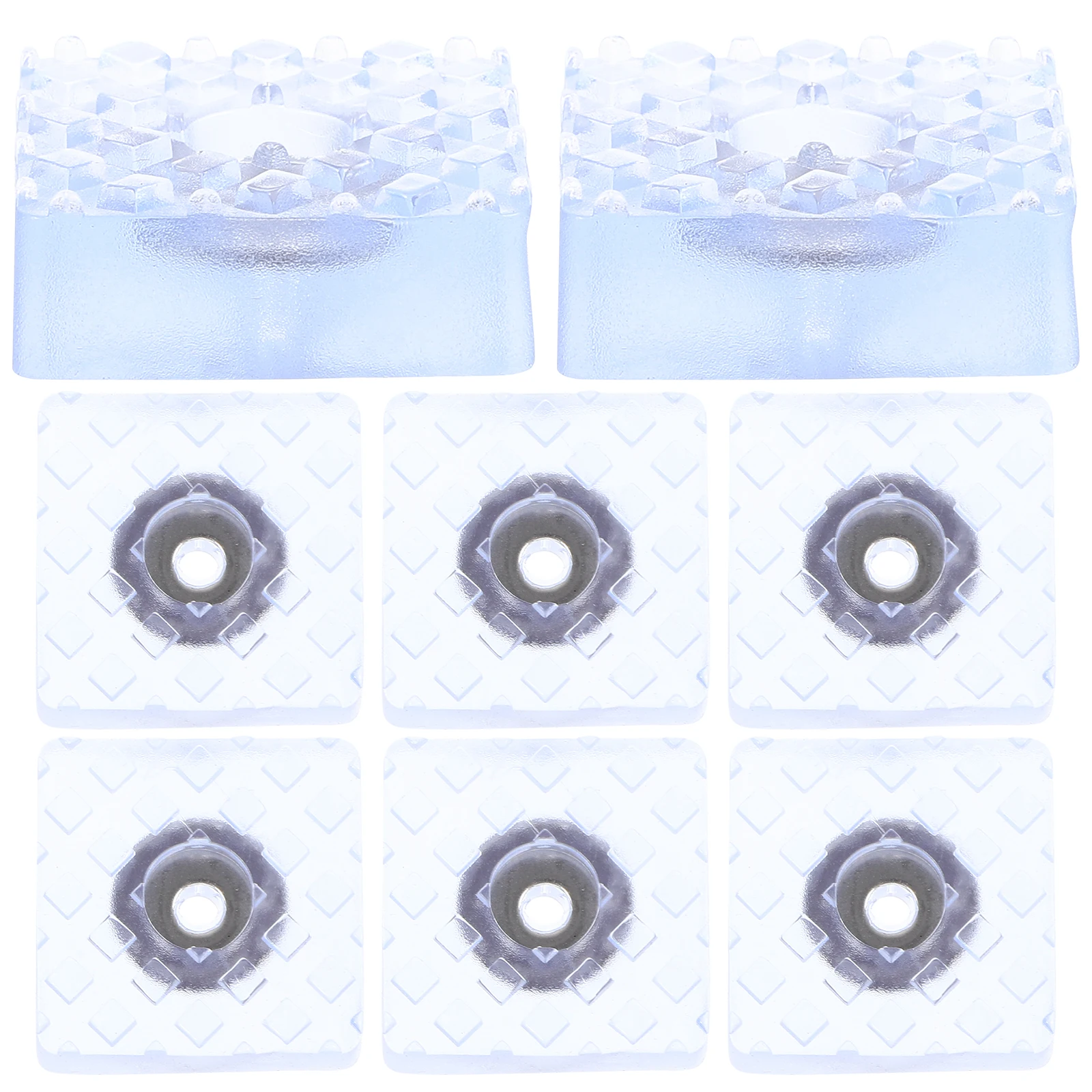 

8pcs Anti-Slip Pads Feet Protectors Waterproof Shockproof Floor Mat For Fridge Washing Machine Sofa Table Chair Home Use