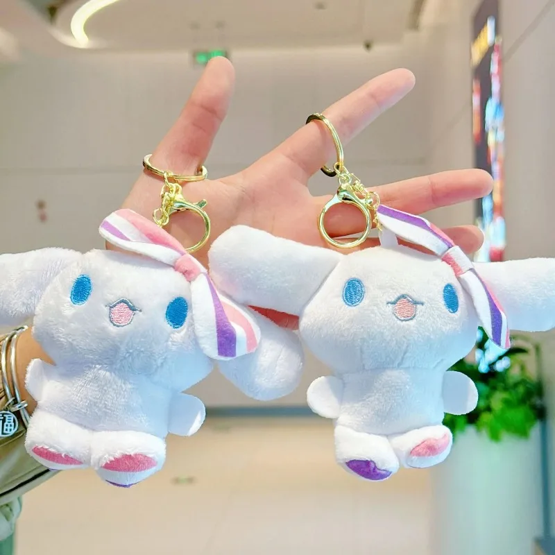 

Sanrio Cinnamoroll Plush Toy with Bow Cute Soft Stuffed Animal Gift for Girls Birthday