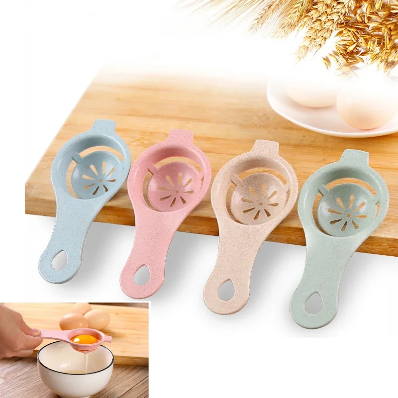 1PCS Food Grade Egg Separator Protein Separation Protein Egg Yolk Protein Separator Screening Gadgets For Boiled Eggs  egg mold