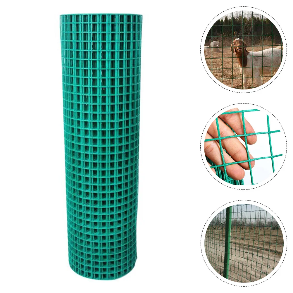 Wire Garden Fence Safety Protective Net For Lawn Patio Balcony Barrier Mesh Protection Plant Poultry Breeding Chicken Rabbit Dog