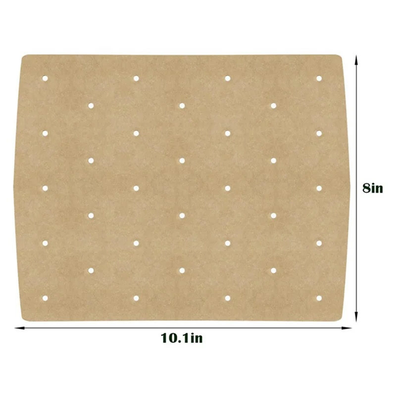 50 шт., бумажная фритюрница для фруктов, одноразовая пищевая бумажная подкладка, маслостойкая тарелка, пароварка для барбекю, аэрогриль, аксессуары для выпечки