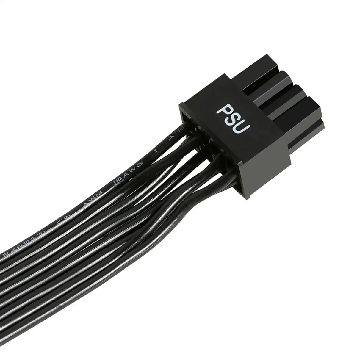 A10I PSU 8 Pin إلى Dual 6+2 Pin PCI-E كابل الطاقة لـ، كابل GPU ذكر إلى ذكر لإمدادات الطاقة المعيارية #3