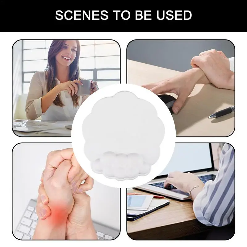 لوحة مفاتيح وفأرة مريحة ، لوحة ماوس للألعاب ، مقاومة للماء ، سحابة ، راحة معصم للاعبين ، أجهزة الكمبيوتر المحمولة ، الطلاب