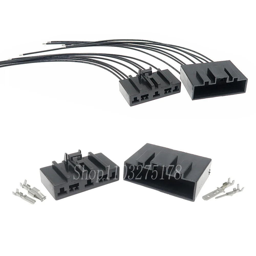 1 Set 7 Pin Car One-click Ignition Plug for Ford 3U2Z-14S411-FMAB Wire Harness Socket Composite Connector
