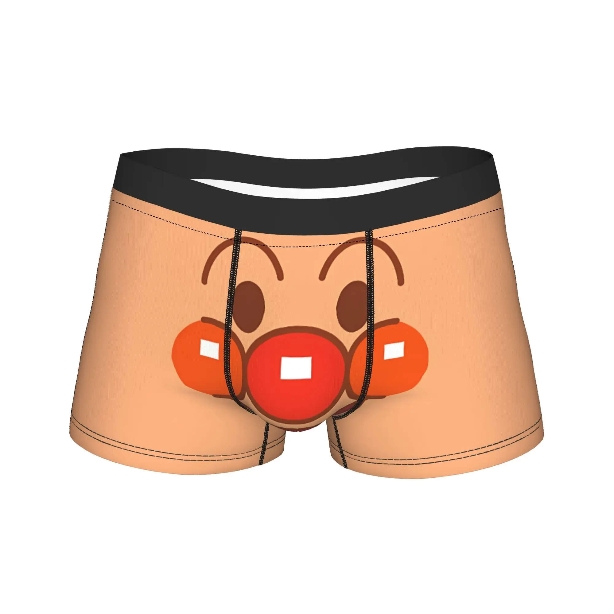 

Baikinman Anpanman Underwear Man Panties Design Soft Trend Trunk Hot Sale Boxer Brief Plus Size 2XL