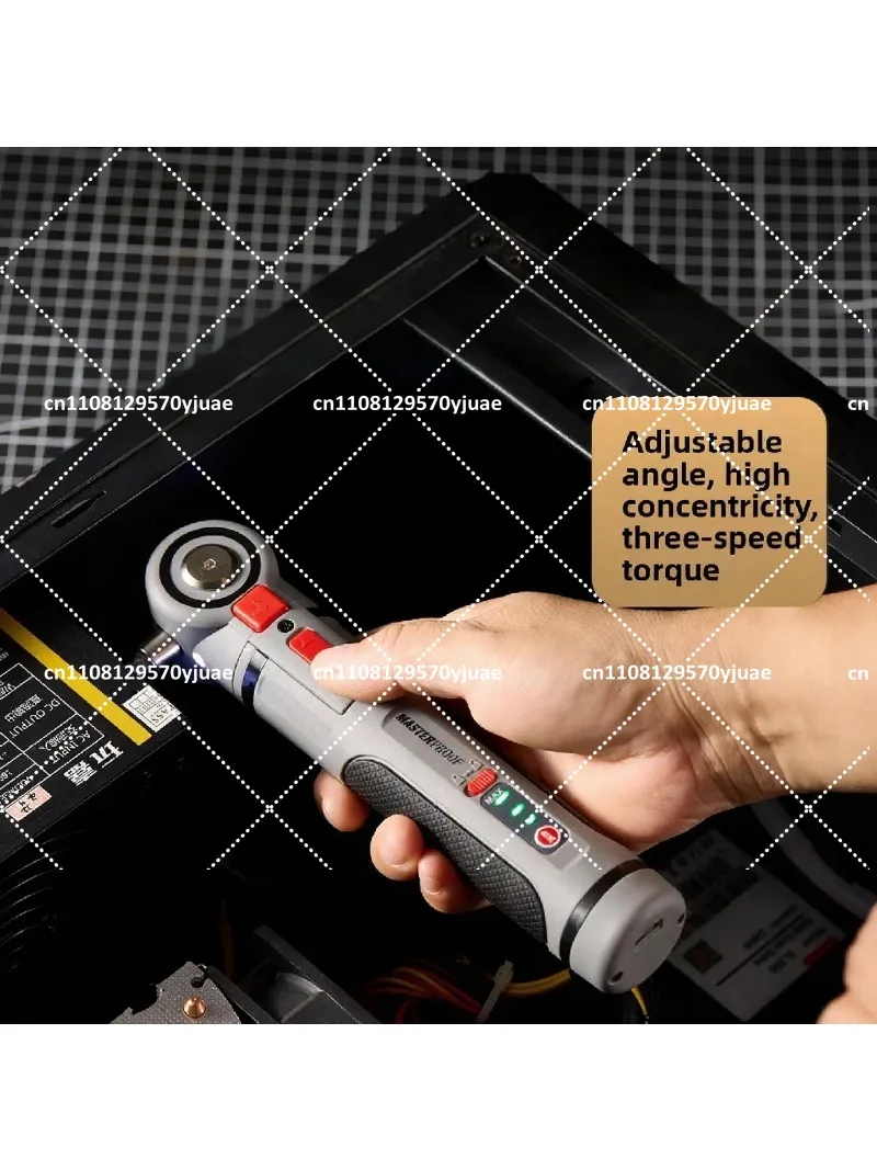 Mini Multi-Function Electric Screwdriver Rechargeable Adjustable Angle Handheld Power Tool