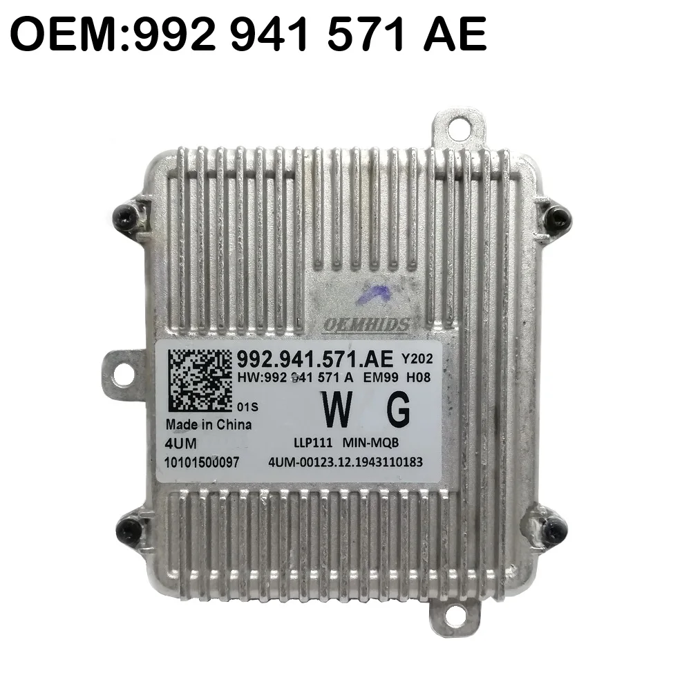 

992941571 AE OEM Балласт Оригинальный OEMHIDS для Golf8 Светодиодный модуль управления фарами LLP111 MIN-MQB 992.941.571.AE 10101500097