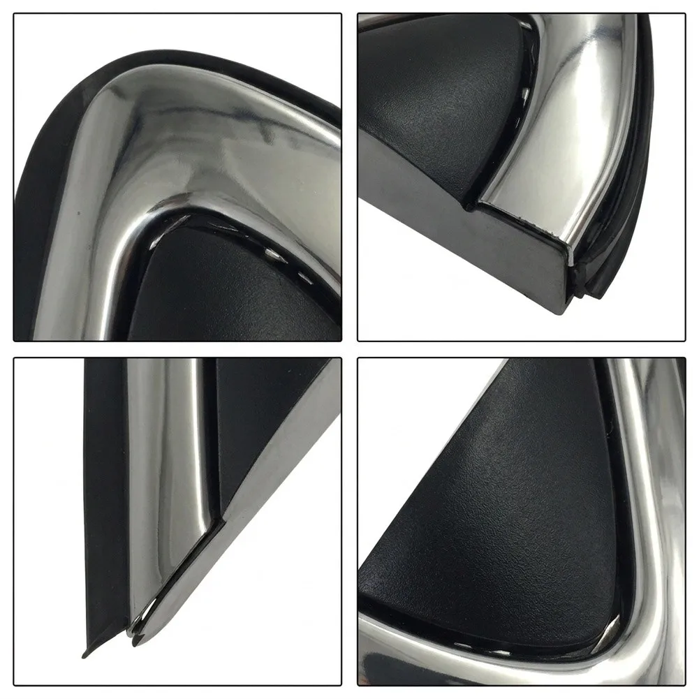Mirror Corner Cap Rearview Mirror Trim High-quality Plastic Wear-resistant Material Non-deformation Design Quick Installation