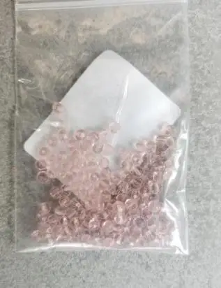 120pcs Multifaceted Round Glass Beads for DIY Jewellery Making