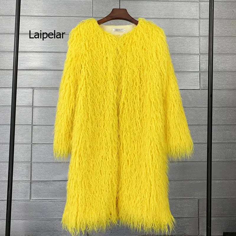 Cappotto in ecopelle autunnale cappotto lungo da donna cappotto invernale da donna giacca da orsacchiotto giacca da donna soffice in peluche per donna 2021