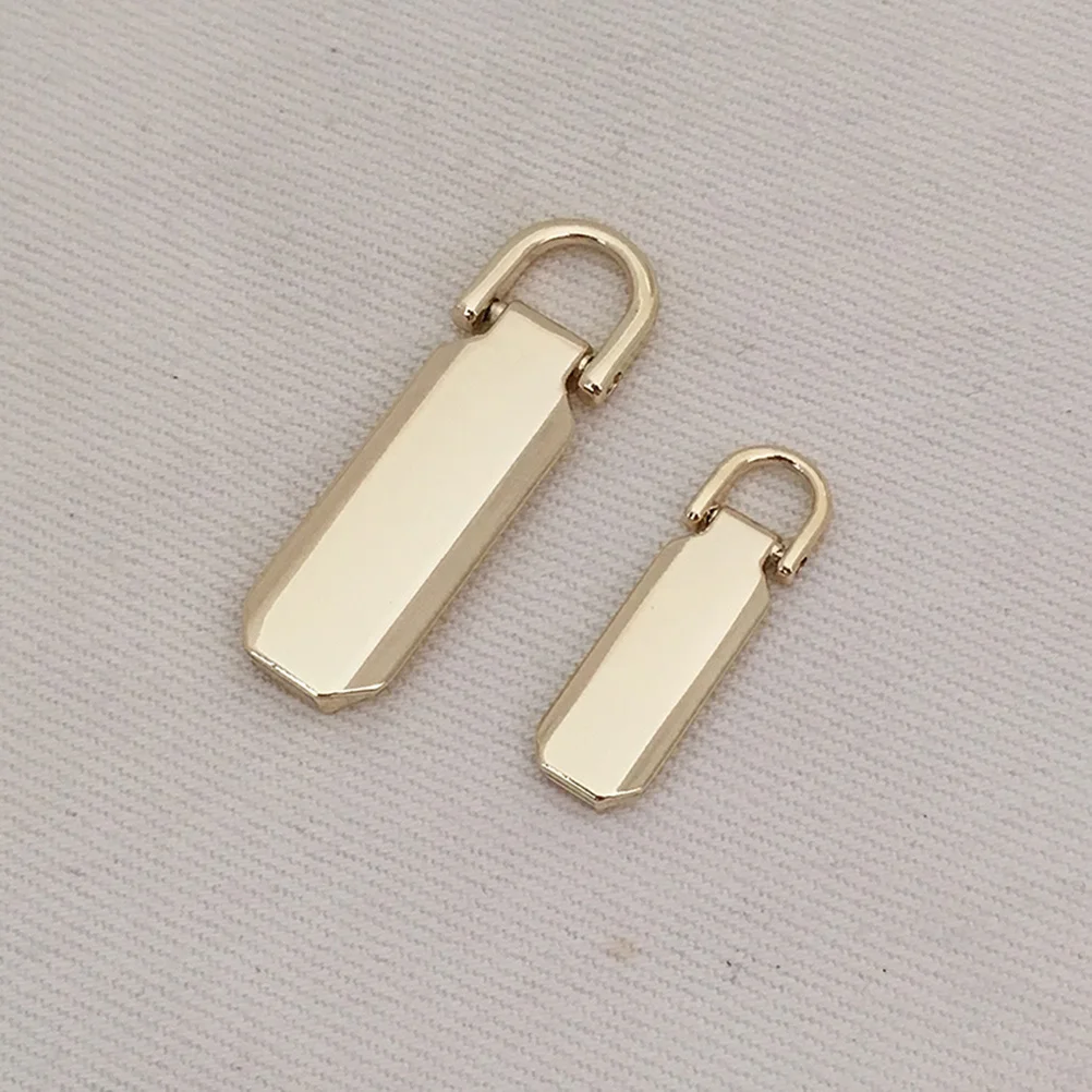 

12pcs Zipper Pullers Replacement For No.3 Zippers Molded Sliders Diy Accessories Repair Pull Tabs Luggage Jackets Bags