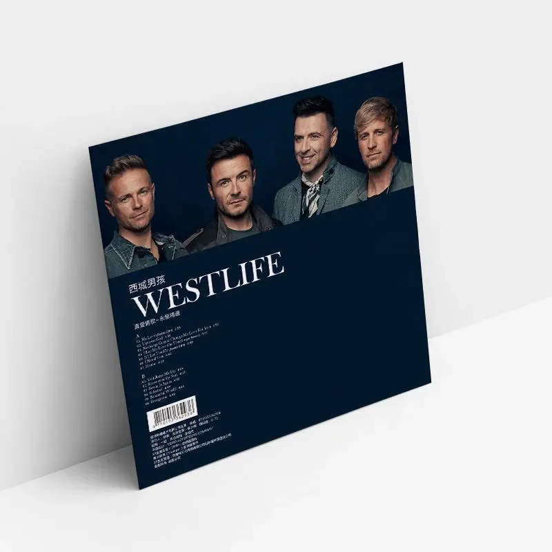 مجموعة الرجال الأيرلندية، مجموعة أبدية من أغاني الحب الحقيقي، سجل فينيل LP مقاس 12 بوصة للفونوغراف #4