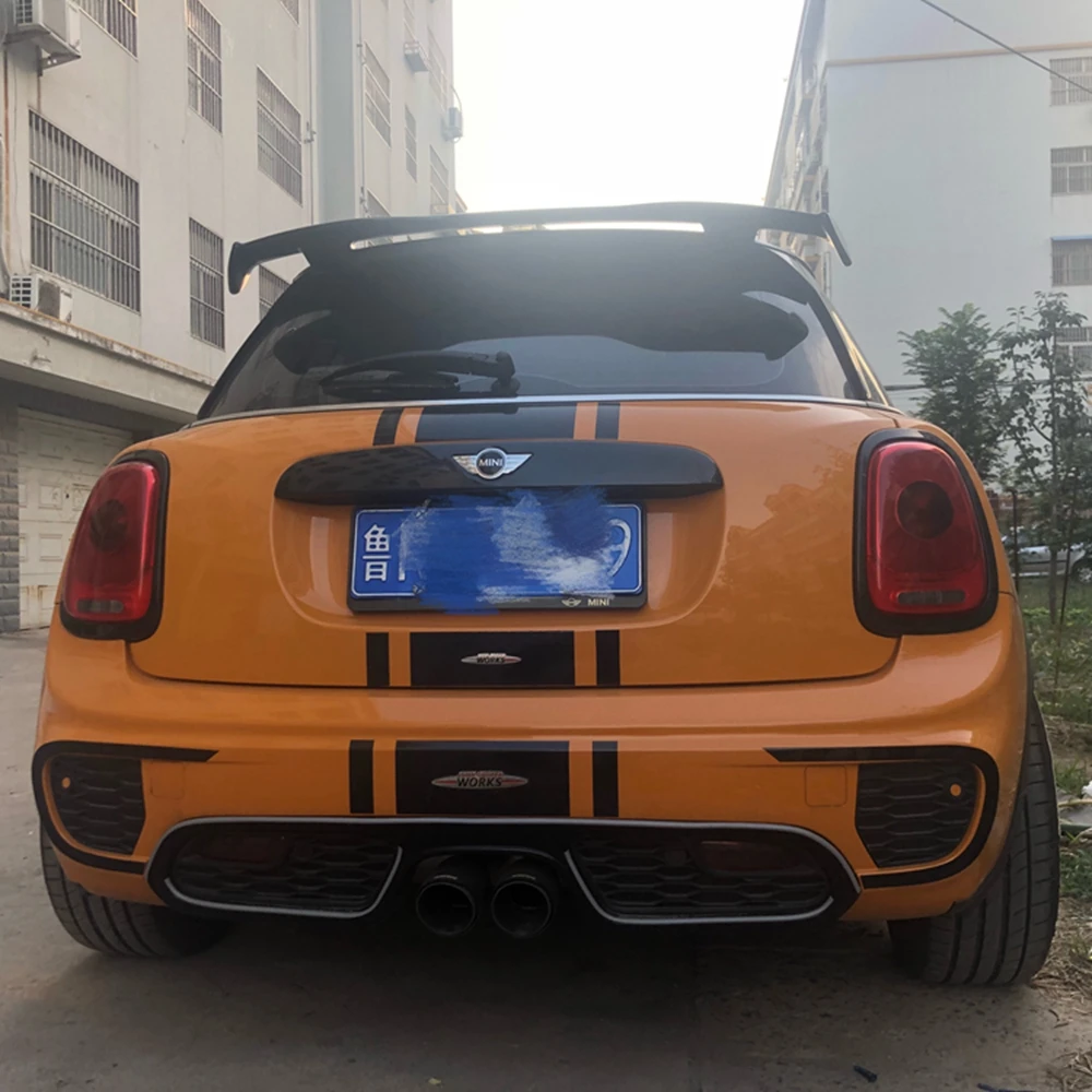 For MINI Cooper S 2.0T R56 F56  Spoiler High Quality ABS Glossy Black / REAL CARBON FIBER 2007-2020