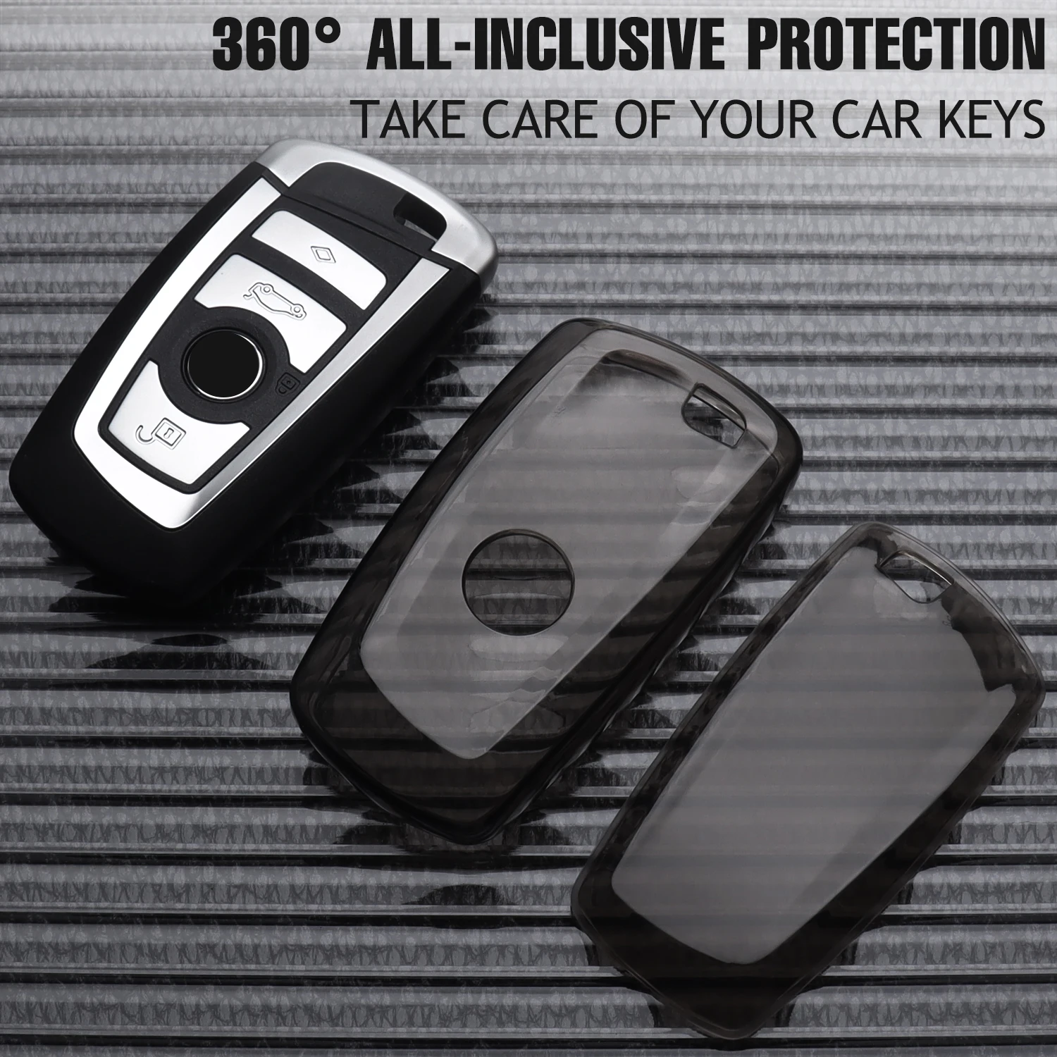 موضة بولي TPU سيارة مفتاح بعيد غطاء قذيفة لسيارات BMW 1 3 5 7 سلسلة X1 X3 X4 X5 F10 F15 F16 F20 F30 F18 F25 M3 M4 E34 اكسسوارات