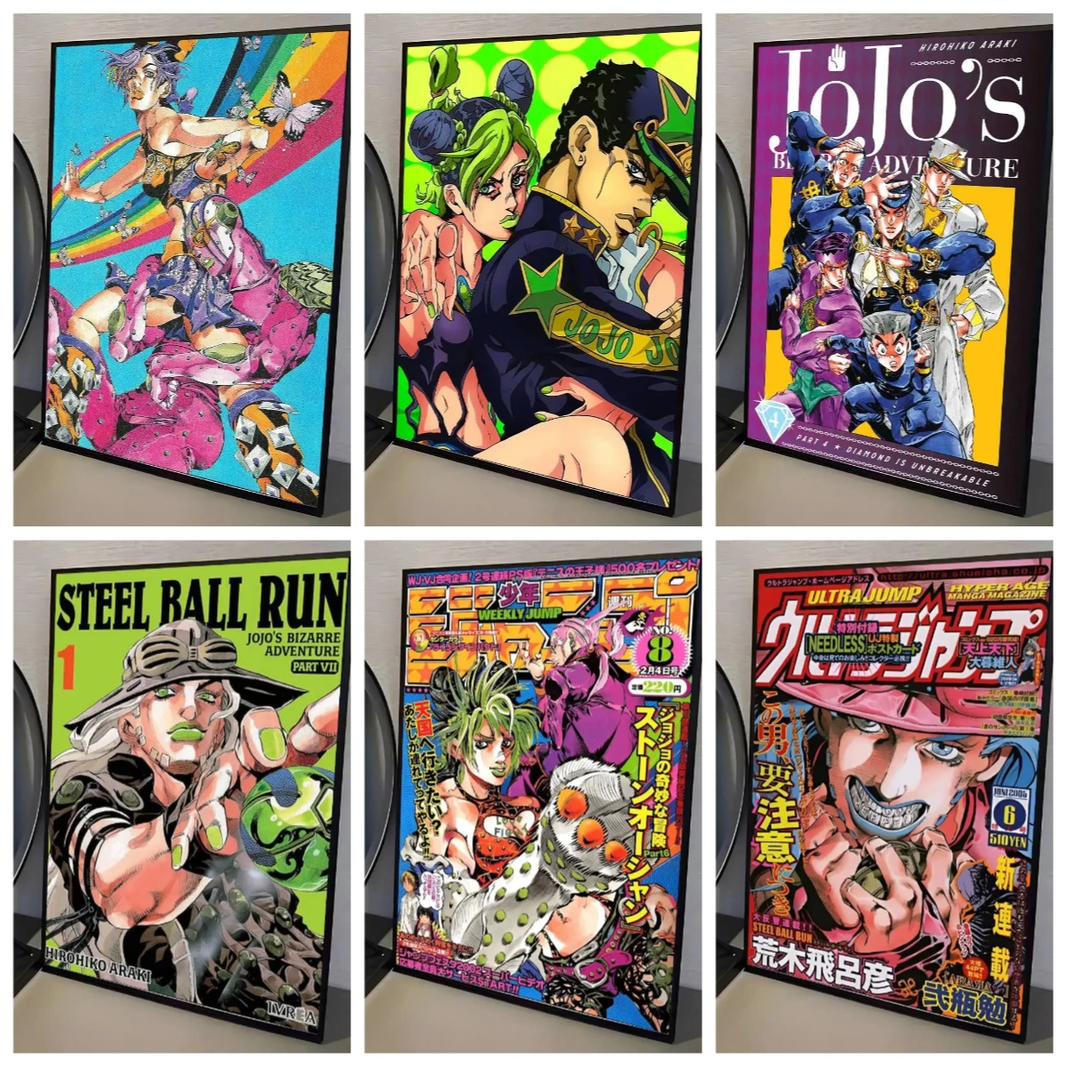 

Пазл на 1000 элементов для взрослых: JoJo's Bizarre Adventure, ретро-игры повышенной сложности, развивающие игрушки, рождественский подарок, декоративная картина