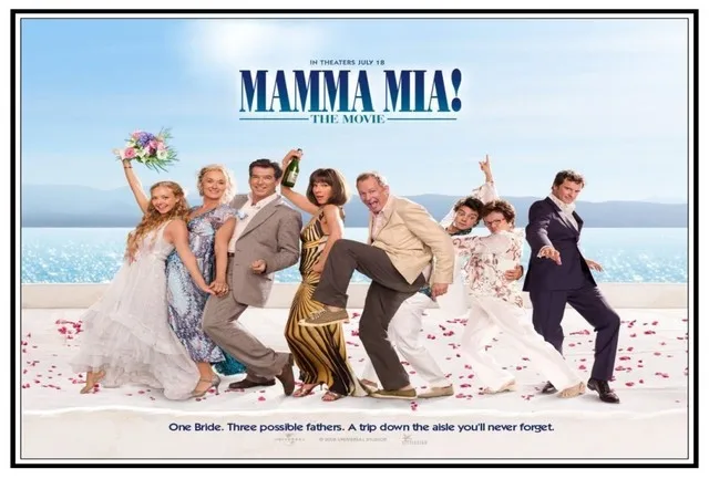 Mamma Mia!!! Classic TV Show Print Art Canvas Poster, Living Room Decor, Home Wall Picture