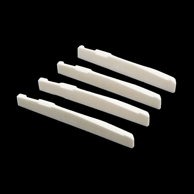 Real Bone Bridge Saddle For Folk Acoustic Guitar 72MM/74MM/76MM/80MM * 12MM