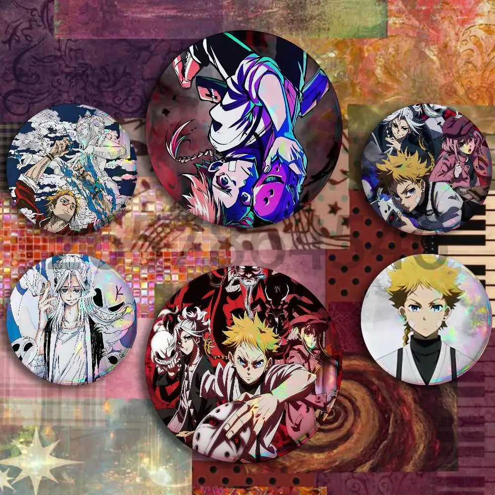 T-the vermilion M-mask Badges Set  25 32 44 58 75 mm Round Customizable Wholesale Fan goods Self-made fan freebies